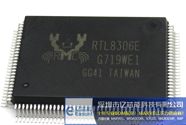 REALTEK 交换机芯片 RTL8306E 现货供应