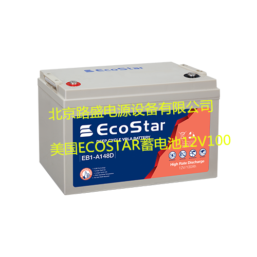 美国EcoStar蓄电池EB1-A148D/12V100AH