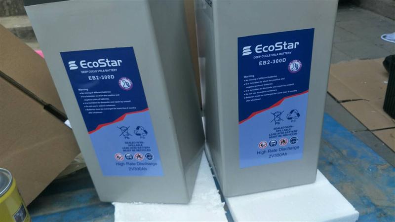 美国EcoStar蓄电池EB2-2000D市场价格
