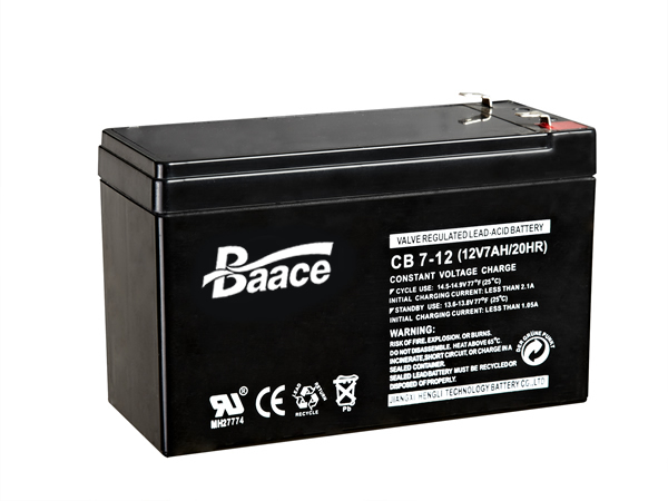 Baace恒力蓄电池CB7.5-12厂家价格12V7.5AH