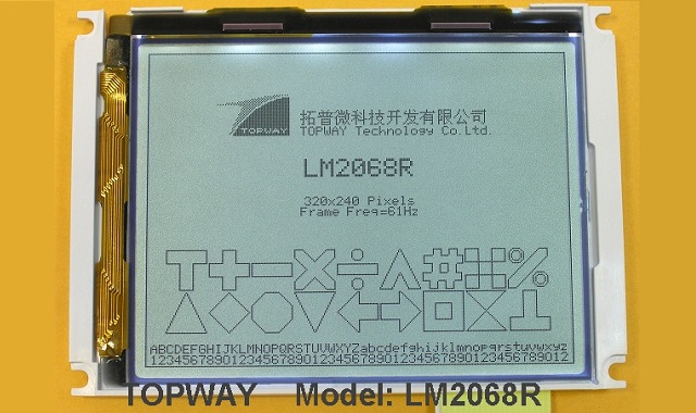LCD 320240Һģ ֿ LM2068R