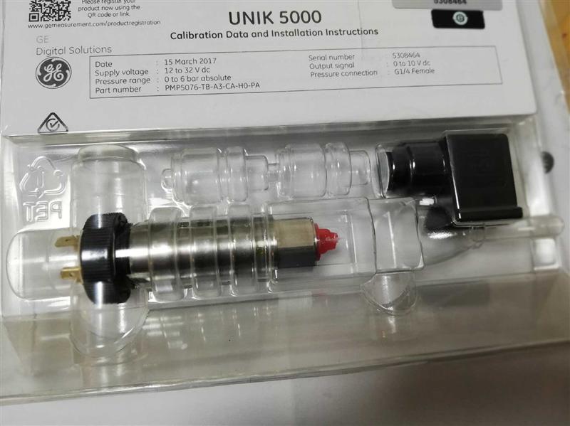 Druck德鲁克压力传感器 UNIK 5000， PMP5076-TB-A3-CA-H0-PA