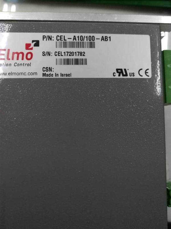 以色列ELMO伺服驱动器CEL-A10/100-C6   AB1