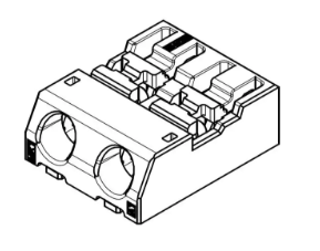 照明连接器 MiniLite-TrapConn Header 2 CKT538-104238-0210