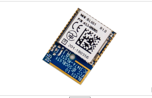 蓝牙模块 (802.15.1) BL651 Series - Bluetooth v5 Module, Int. Antenna (Nordic nRF52810) Tape & Reel