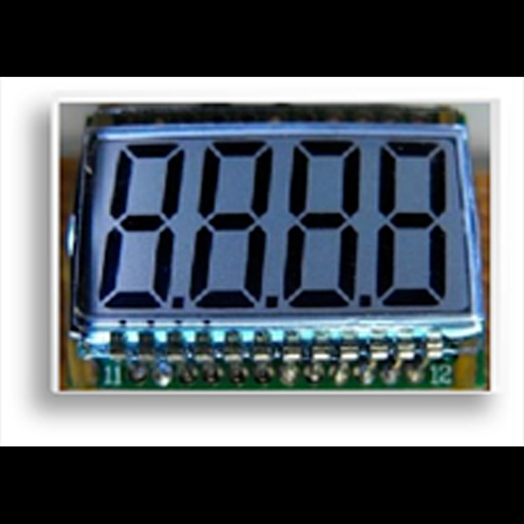 厂家定制TN断码型LCD液晶显示屏 全透 反弹 半透