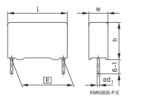 TDK高压薄膜电容器B32756G4505K000