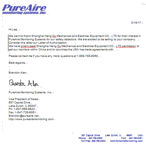 PureAire控制器42002