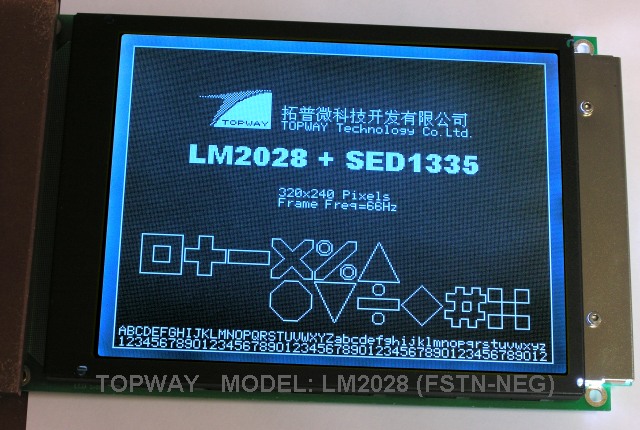 LCDҺ 320*240  ΢LM2028ϵ
