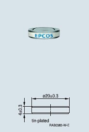 EPCOSմŵD20-A800XP B88069X7691B301  800V