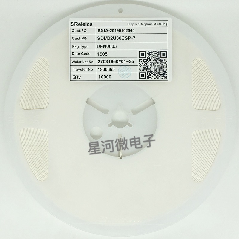 原装现货 SDM02U30CSP-7  端口保护