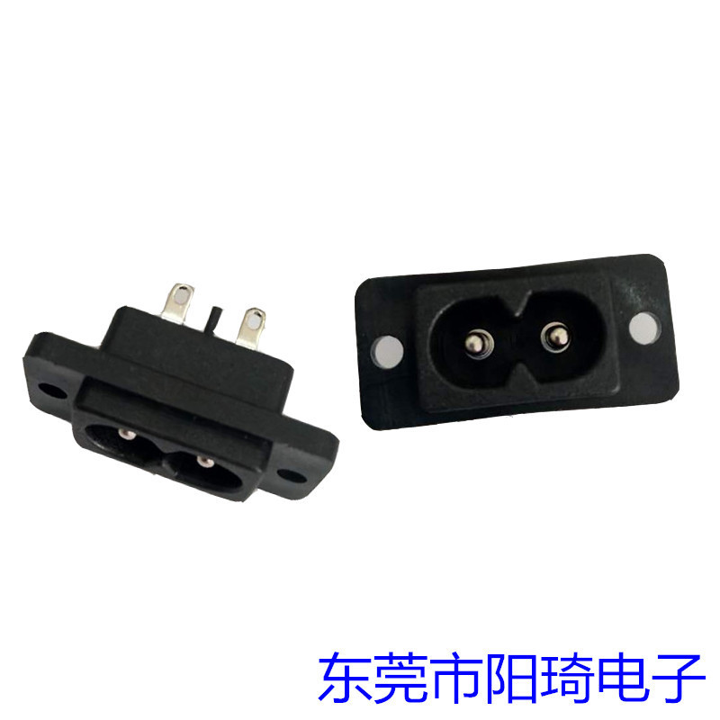 新款八字插座  8字尾插座 ST-A03-002AS 厂家直销