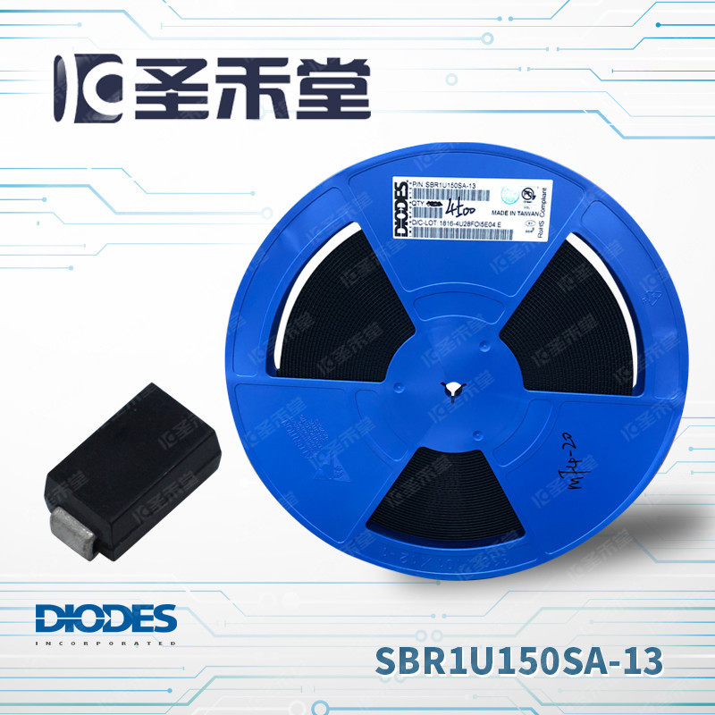 SBR1U150SA-13 DIODES美台原装1A肖特基二极管与整流器 现货供应