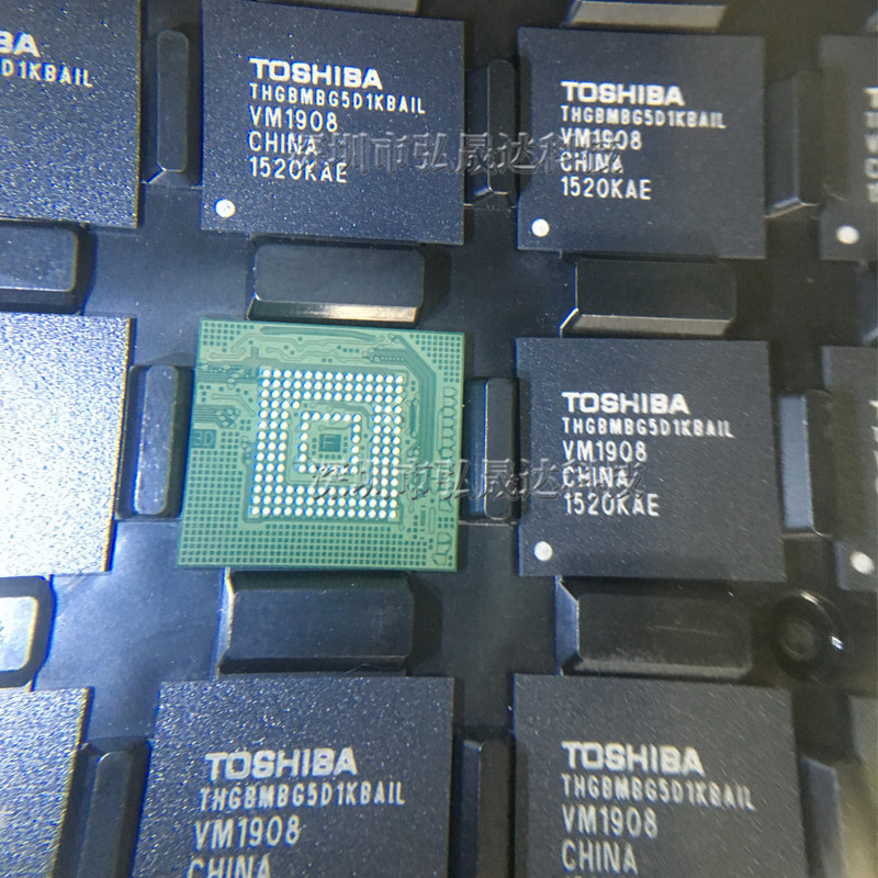 THGBMBG5D1KBAIL 东芝4G BGA153 EMMC字库芯片 全新原装 现货供应