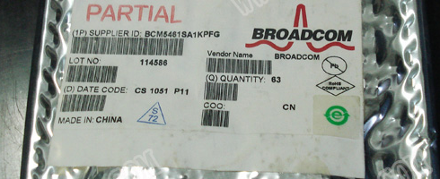 供应 BROADCOM 交换芯片 BCM5325EIQMG