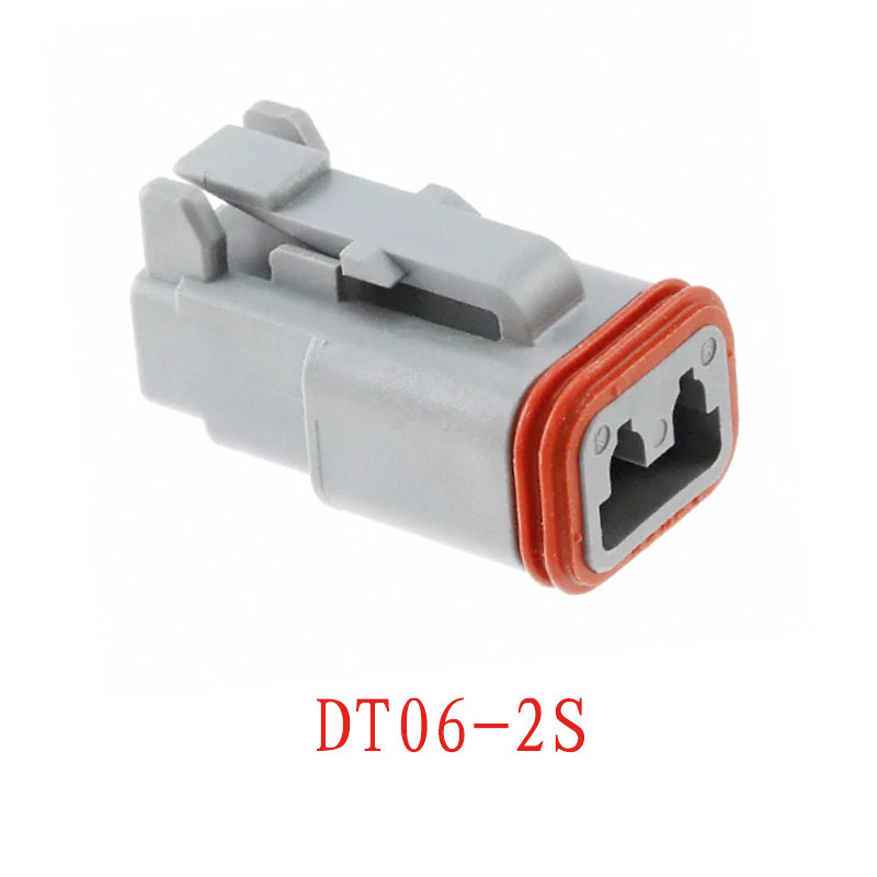 德驰DT06-2S密封汽车电源连接器 安全环保多用途 2孔