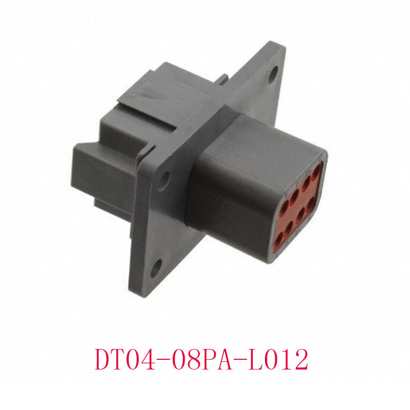 德驰DT04-08PA-L012密封汽车电源连接器 公母型插接件胶壳