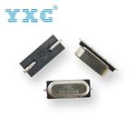 YXC厂家直销HC-49SMD压电晶体25MHZ无源贴片金属两脚晶振谐振器