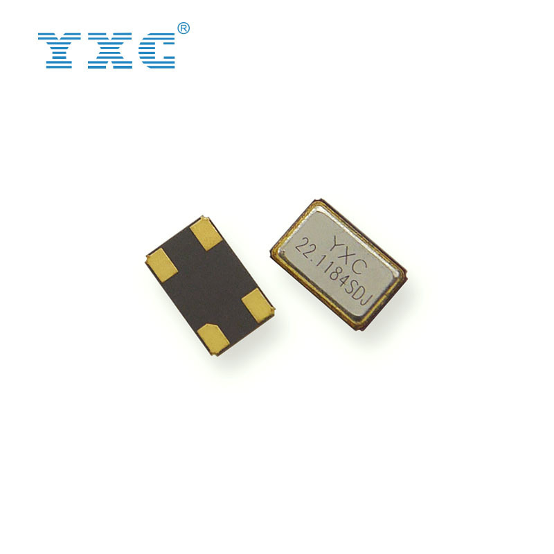 YXC扬兴晶振厂家直销无源谐振器5032 22.1184m 20pf20ppm石英贴片