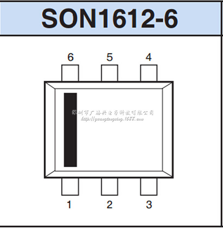 R3112D261C SON1612-6 丝印B26C RICOH理光 延时低输入电压检测器