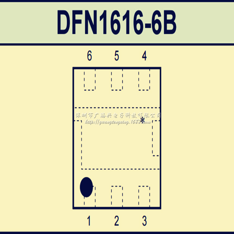 R1202L711B DFN1616-6B 丝印CR15xx RICOH理光 升压型DC/DC转换器