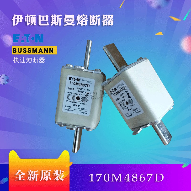 美国巴斯曼快速熔断器 170M4865D  全新原装现货
