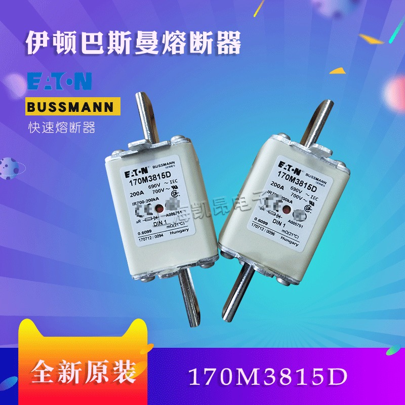 美国巴斯曼快速熔断器170M3816D 全新原装现货