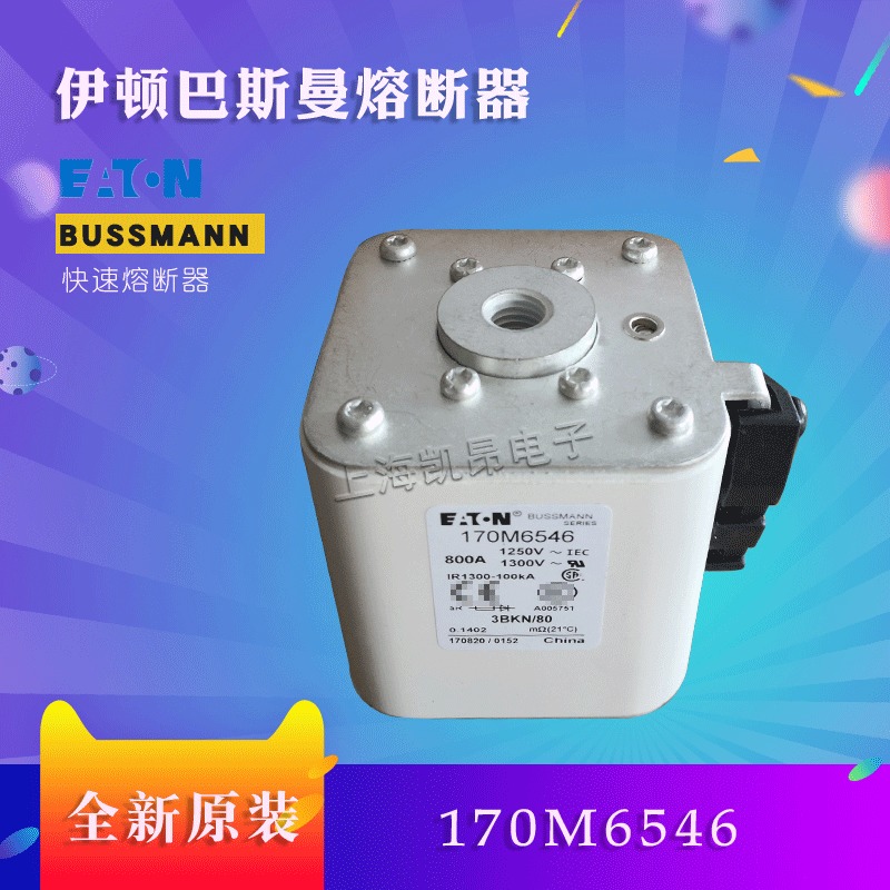 美国伊顿BUSSMANN巴斯曼170M6570 170M6569熔断器现货直拍