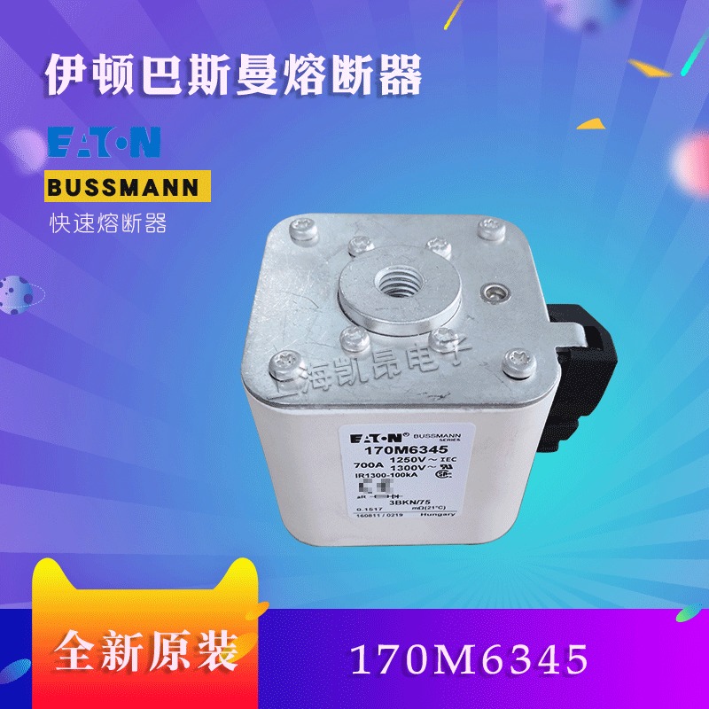美国伊顿BUSSMANN巴斯曼170M6361  170M6360快速熔断器现货直拍