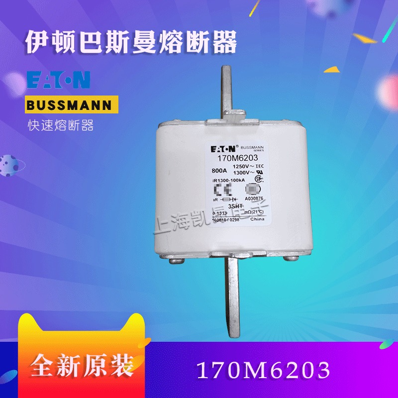 美国伊顿BUSSMANN巴斯曼170M6315  170M6314熔断器现货直拍