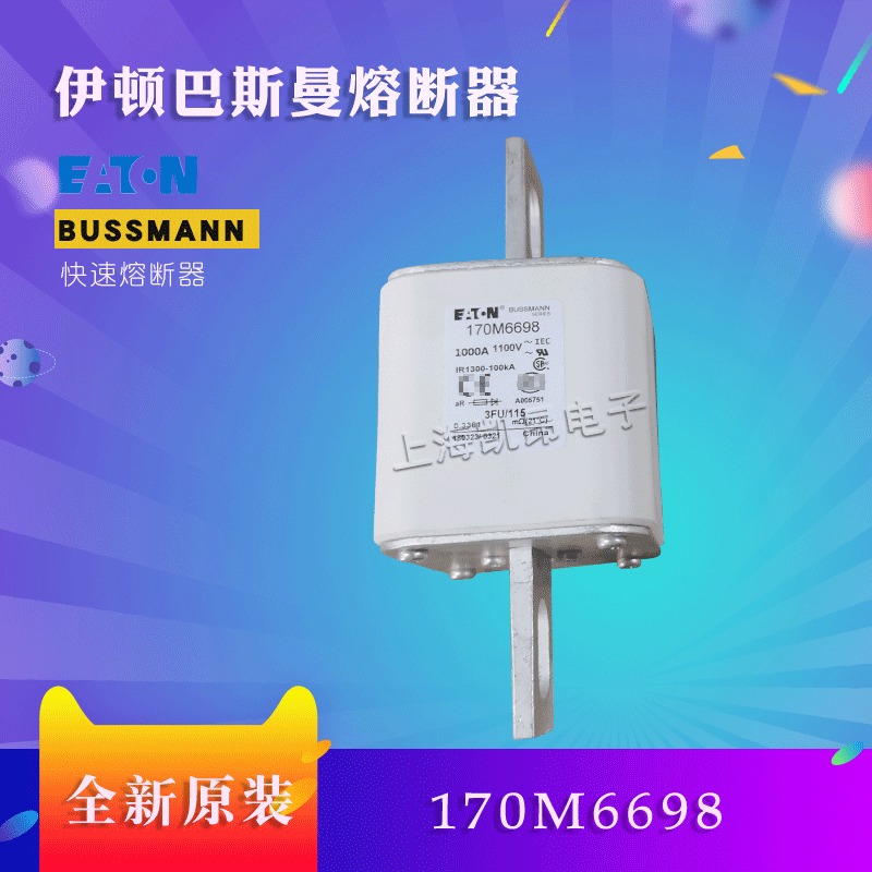 美国伊顿BUSSMANN巴斯曼170M6621  170M6620熔断器现货直拍