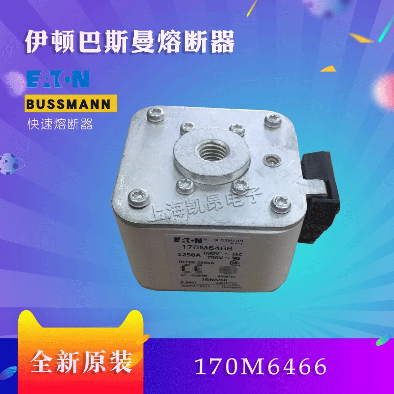 美国伊顿BUSSMANN巴斯曼170M6495  170M6494熔断器现货直拍