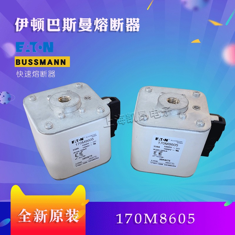 美国伊顿BUSSMANN巴斯曼170M8601  170M8600熔断器现货直拍
