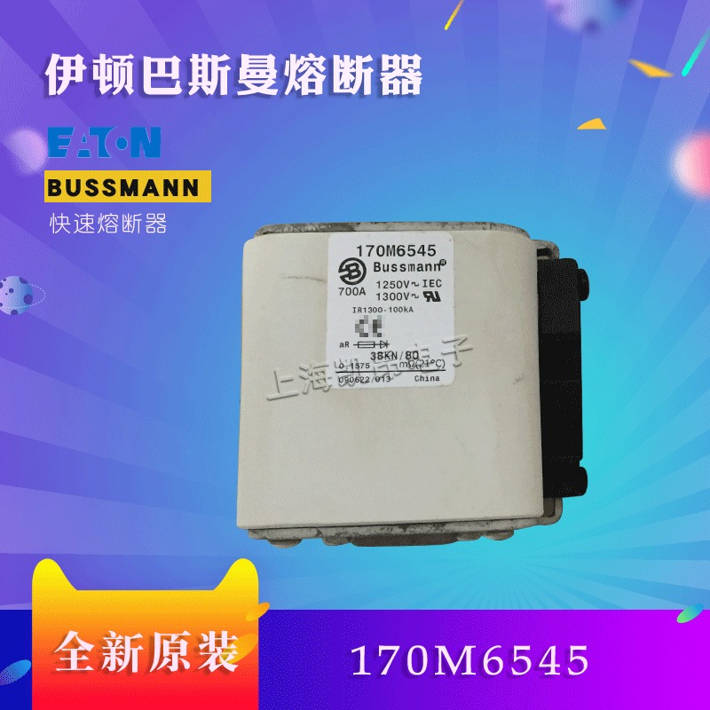 美国伊顿BUSSMANN巴斯曼170M6539  170M6538熔断器现货直拍