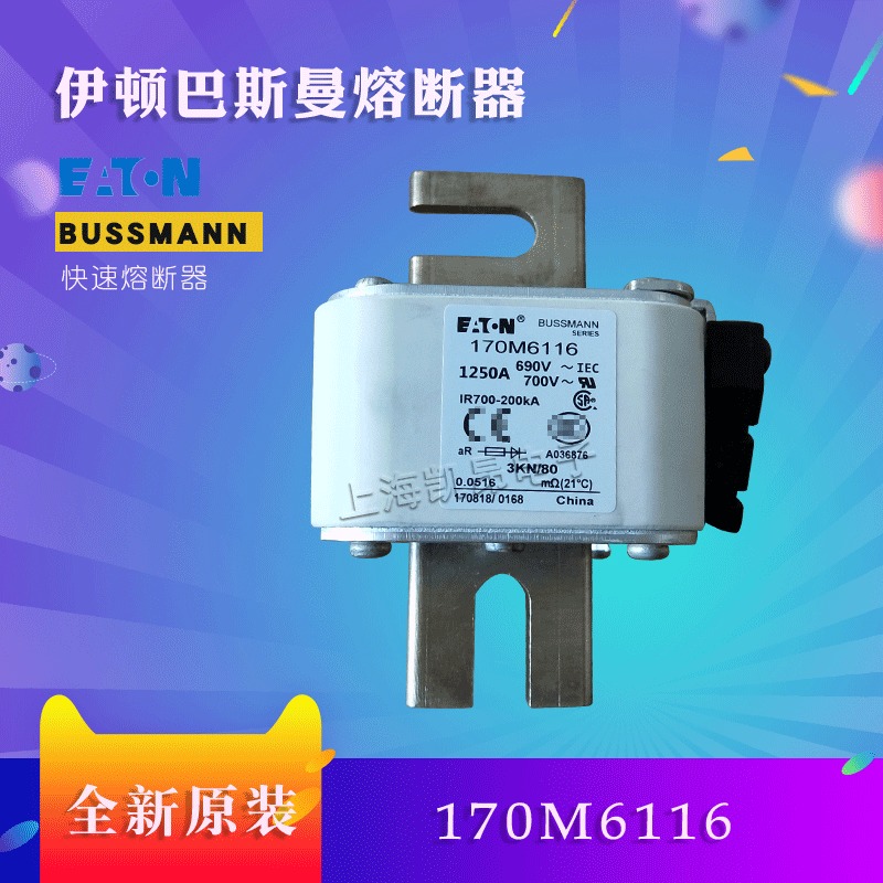 美国巴斯曼快速熔断器170M6120  170M6121全新原装现货