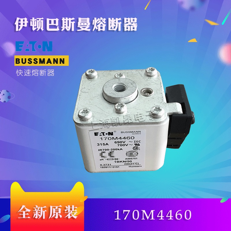 美国伊顿BUSSMANN巴斯曼170M4465 170M4464 熔断器现货直拍