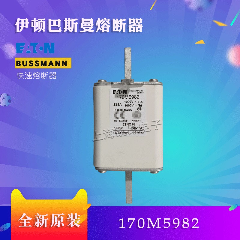 美国巴斯曼快速熔断器170M5981 170M5982全新原装现货