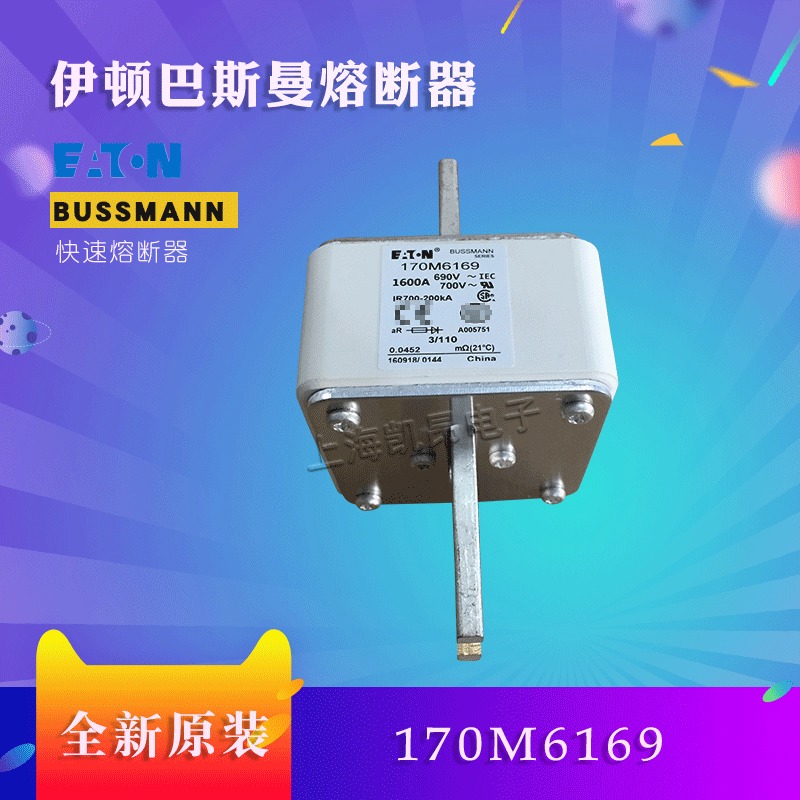 美国巴斯曼快速熔断器170M6196 170M6197全新原装现货