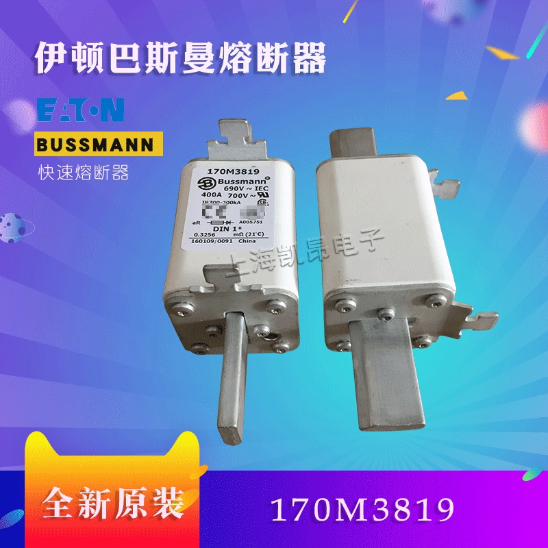 美国巴斯曼快速熔断器 170M3812全新原装现货