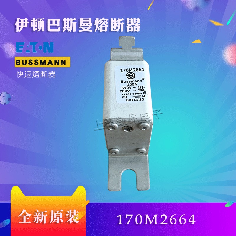 美国巴斯曼快速熔断器 170M2676全新原装现货