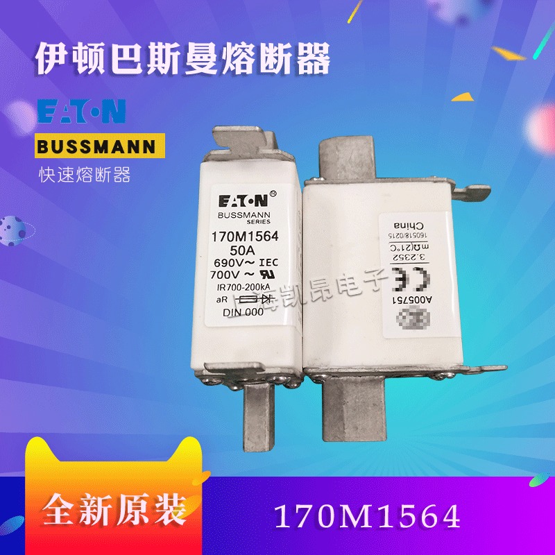 美国巴斯曼快速熔断器 170M1572全新原装现货