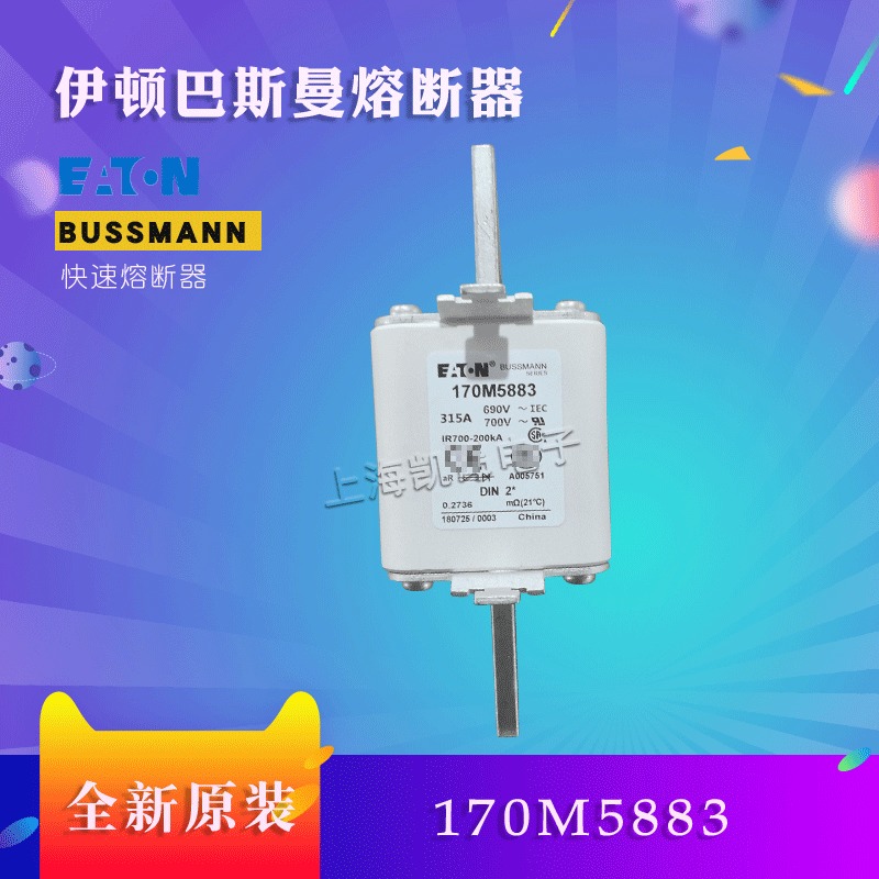 美国巴斯曼快速熔断器 170M5883全新原装现货