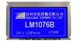 液晶显示屏 串口接口 拓普微LM1076DCW