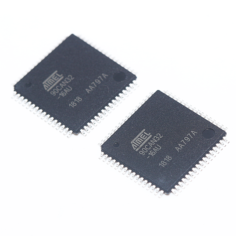 AT90CAN32-16AU 品牌MICROCHIP 封装QFP64