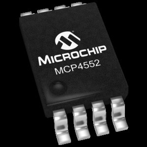 Microchip数字电位计IC MCP4552-502E/MS原装