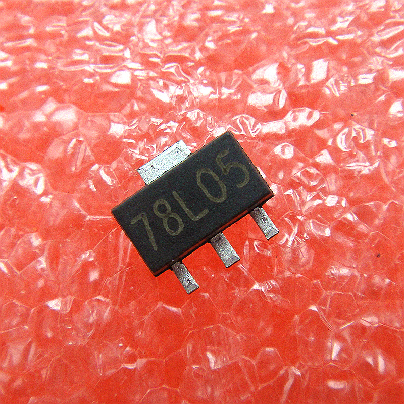 78L05 SOT-89 贴片三极管 5V 100MA 稳压电路