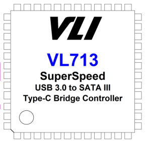 台湾VIA高性能方案VL713低功耗的单芯片