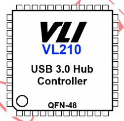 台湾进口原装超高速USB集线器控制器VL210