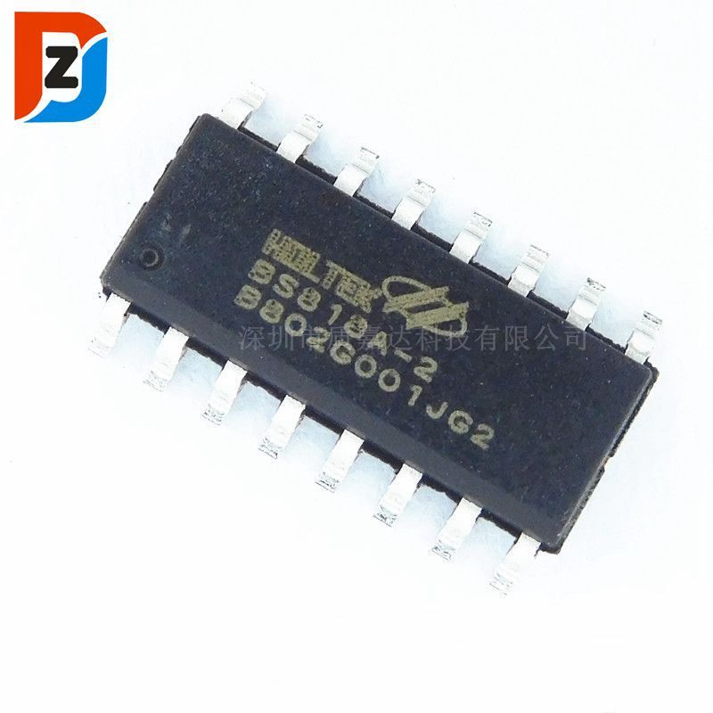 BS818A-2 SOP16贴片8键电容触摸按键芯片IC 全新原装现货供应