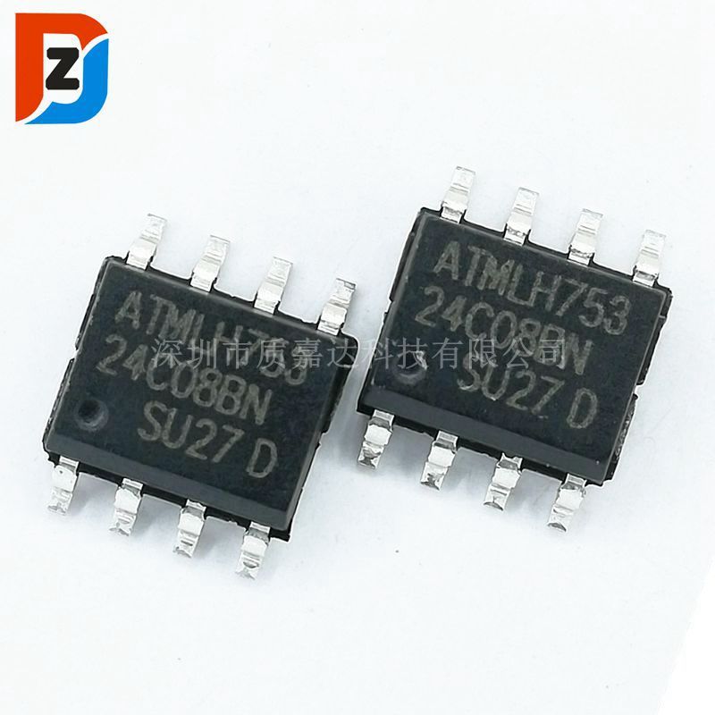 AT24C08BN 24C08 SOP8贴片EEPROM存储器芯片IC 电子元器件配单
